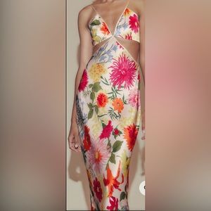 Reformation - Poppies Silk Dress 100% silk. Size 8